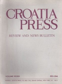 Croatia Press XXXIII/3-4 (303-304)/1980