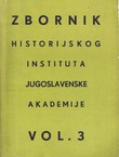 Zbornik Historijskog instituta JAZU 3/1960