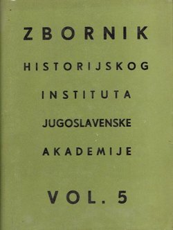 Zbornik Historijskog instituta JAZU 5/1964