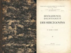 Bevolkerungs-Dichtigkeit der Hercegovina