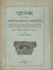 Vjesnik Hrvatskoga arheološkoga društva. Nove serije XI/1910-11