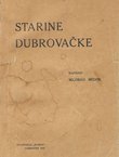 Starine dubrovačke
