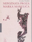 Nepoznata proza Marka Marulića