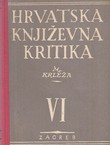 Hrvatska književna kritika VI.
