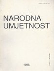 Narodna umjetnost 23/1986 (Istraživanje poklada)