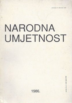 Narodna umjetnost 23/1986 (Istraživanje poklada)
