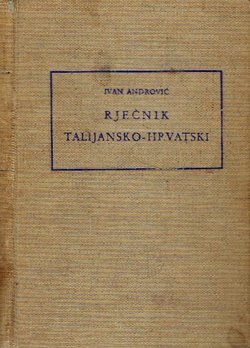 Rječnik talijansko-hrvatski