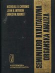 Semimikro kvalitativna organska analiza (3.izd.)