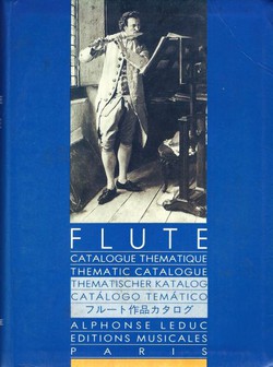 Musique pour flute. Catalogue thematique