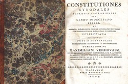Constitutiones synodales Ecclesiae Zagrabiensis pro clero dioecesano recusae