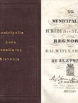 De municipalibus iuribus et statutis Regnorum Dalmatiae, Croatiae et Slavoniae