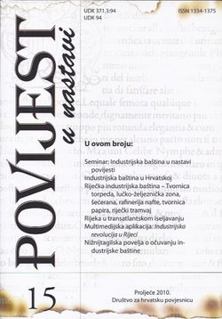 Povijest u nastavi VIII (15)/1/2010 + CD