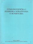 Etnolingvistička i istorijska istraživanja o Bunjevcima