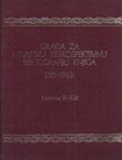 Građa za hrvatsku retrospektivnu bibliografiju knjiga 1835-1940. 10. (Kalendar II-Kaž)