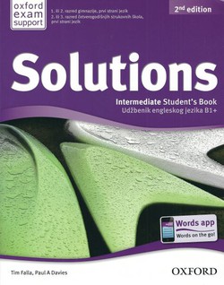 Solutions. Intermediate Student's Book B1+ (2nd Ed.)