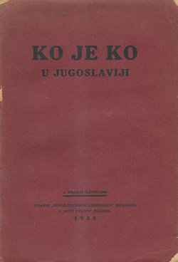 Ko je ko u Jugoslaviji