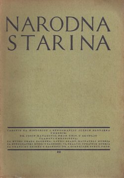 Narodna starina 22/1930
