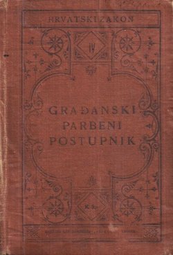 Građanski parbeni postupnik (3.poprav. i dop.izd.)