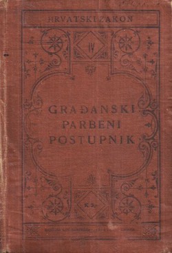 Građanski parbeni postupnik (3.poprav. i dop.izd.)