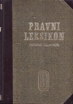 Pravni leksikon (2.izmj. i dop.izd.)