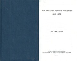 The Croatian National Movement 1966-1972