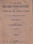 Oblici jezika staroga slovenskoga (6.izd.)