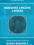 Hereditas linguae Latinae. Radna bilježnica