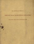 Hrvatska narodna glazba. Pregled hrvatske muzikologije