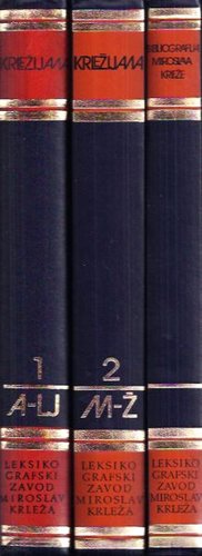 Krležijana I-II + Bibliografija