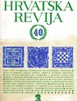 Hrvatska revija 40/3/1990