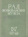 Rad Vojvođanskih muzeja 15-17/1966-1968