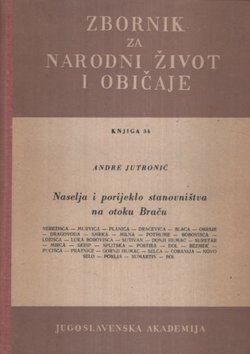 Naselja i porijeklo stanovništva na otoku Braču
