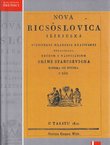 Nova ricsoslovica iliricska (pretisak iz 1812)