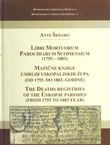 Libri mortuorum parochiarum Scopiensium (1755-1883 / Matične knjige umrlih uskopaljskih župa (od 1755. do 1883. godine)