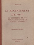 Le recensement de 1910 ses methodes et son application dans la Marche Julienne (2.izd.)