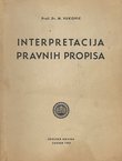 Interpretacija pravnih propisa