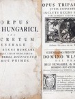 Decreta, constitutiones et articuli, serenissimorum & apostolicorum regum, ac inclytorum statuum & ordinum, Regni Ungariae, partiumque eidem annexarum