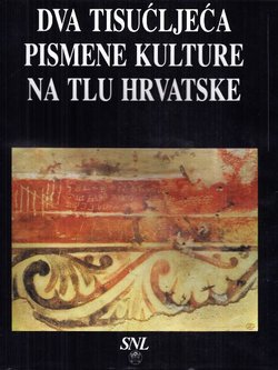 Dva tisućljeća pismene kulture na tlu Hrvatske