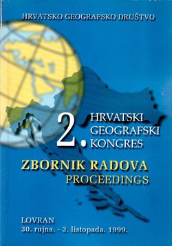 2. hrvatski geografski kongres. Zbornik radova