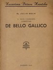 Commentarii de bello gallico (4.ed.)