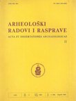 Arheološki radovi i rasprave 11/1988