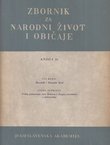 Zbornik za narodni život i običaje 36/1953