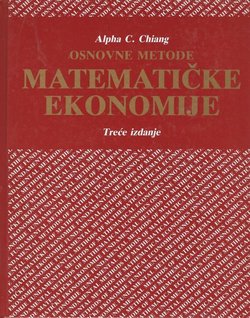 Osnovne metode matematičke ekonomije (3.izd.)