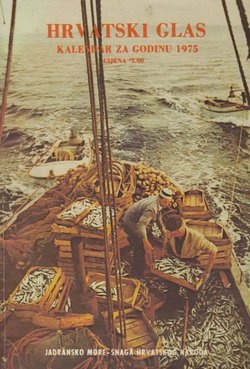 Hrvatski glas. Kalendar za godinu 1975