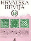 Hrvatska revija 40/4/1990