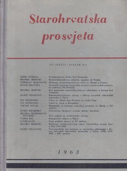 Starohrvatska prosvjeta, III. serija 8-9/1963