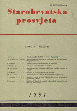 Starohrvatska prosvjeta, III. serija 11/1981
