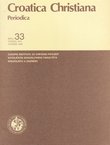 Croatica Christiana Periodica 33/1994