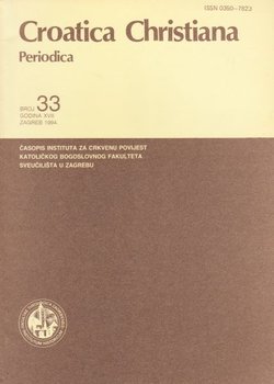 Croatica Christiana Periodica 33/1994
