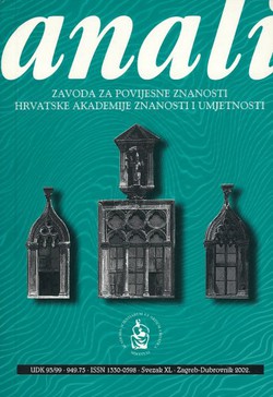 Anali Zavoda za povijesne znanosti HAZU u Dubrovniku XL/2002